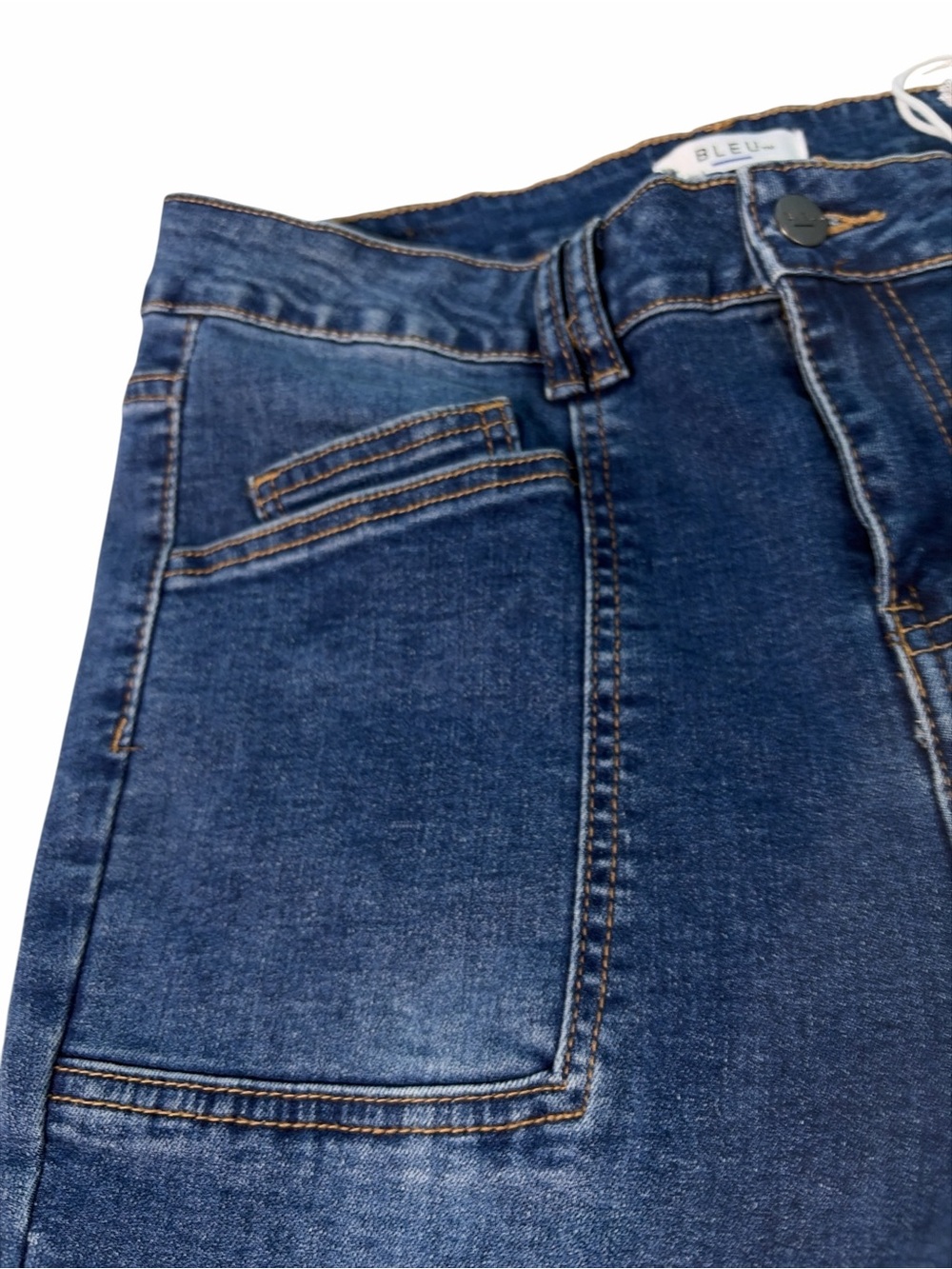 Bleu Women’s Skyrise Bootcut Trouser Jeans Blue Size 12 NWT - Picture 3 of 10